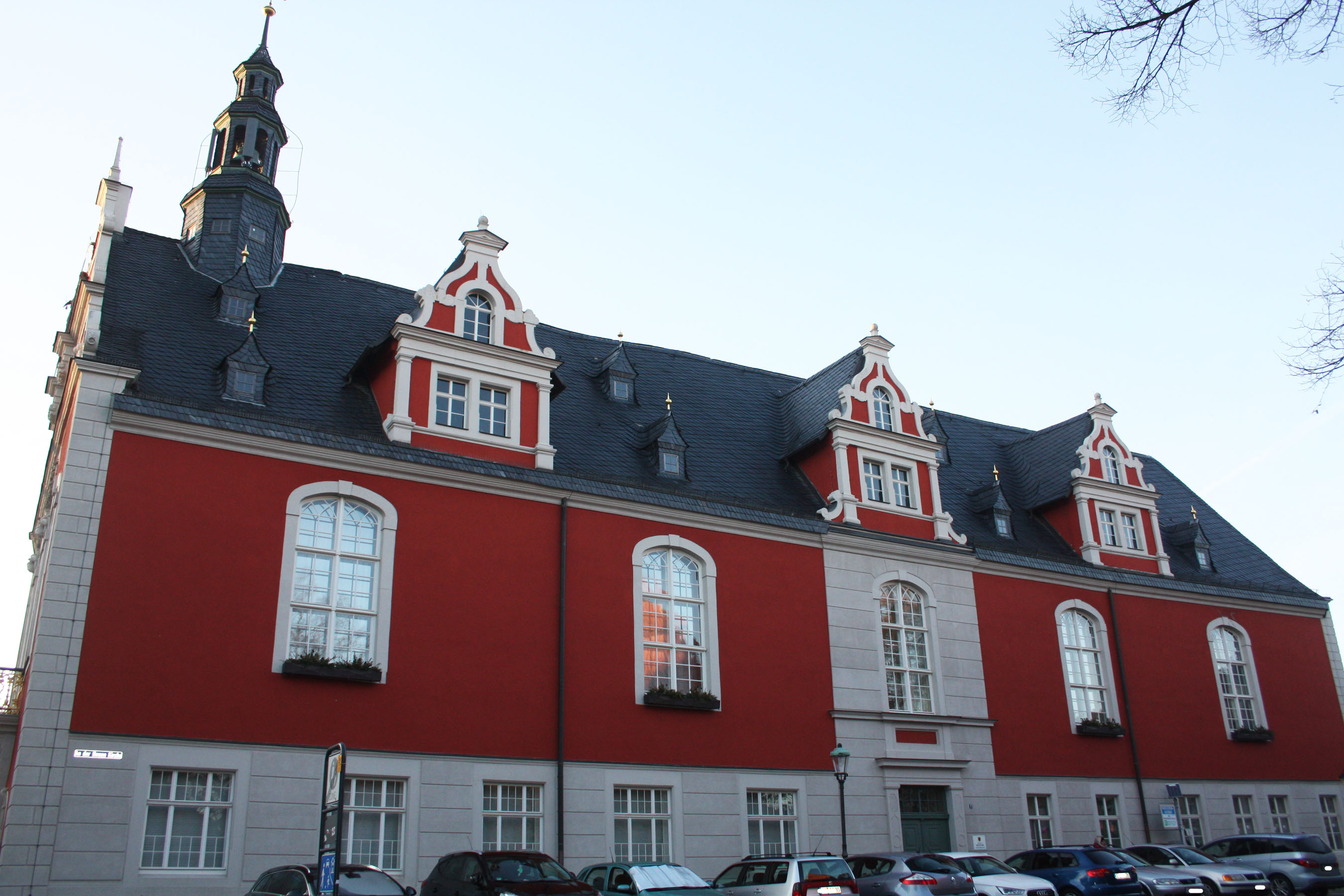 Rathaus von Arnstadt.
