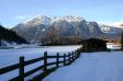 Garmisch-Partenkirchen Bergkulisse.