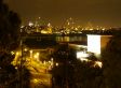 Silvester-Blick vom Hotel Bon Sol auf das Feuerwerk �ber den D�chern Palmas.