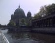 Der Berliner Dom. Ansicht von der Spree.