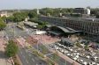 Bochumer Hauptbahnhof von oben.
