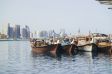Dhowhafen Abu Dhabi.