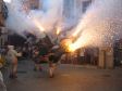 Feuerspeiende Drachen in den Stra�en Palmas � Mallorca feiert San Sebasti�n.