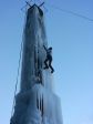 Kletterabenteuer am gefrorenen Wasserturm in Z�blen - Tannheimer Tal.