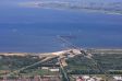 Der Geniusstrand in Wilhelmshaven aus der Luft