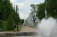 Wasserspiele in den Herrenh�user G�rten Hannover.