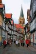 Die -Krumme Stra�e- in Wolfenb�ttel 