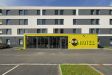 B&B Hotel Regensburg, Landshuter Stra�e 111, 93053 Regensburg 
Foto zeigt die Aussenansicht des Hotels. 
Er�ffnung: Juli/2011