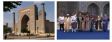 Samarkand: Weltkulturerbestadt mit mehr 368.000 Einwohner.

Bild 1 zeigt: Scher-Dor Medrese