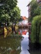 Der Wolfenb�tteler Schlossgraben - malerisch sch�n l�dt er ein zum Tr�umen.