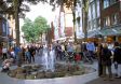Nordhorn: Stadtmitte am Brunnen