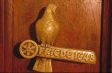 T�rgriff Osnabr�cker Rathaus "Friede 1648".