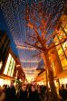 Weihnachtsschmuck der Fu�g�ngerzone
in Aarhus.