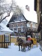 Postvognen in Aarhus.

D�nemark-Reisende erleben Stra�en und Gassen der Altstadt von Aarhus und der Einkaufsmeile Str�get im Lichterglanz festlich geschm�ckter Schaufenster.
