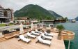Strandlounge am Achensee vom Strandhotel Entner.

Adresse des Hotels:
Strandhotel Entner
Seepromenade 72
A-6213 Pertisau am Achensee
www.strandhotel.at
