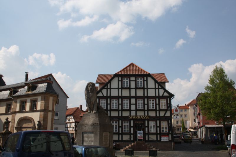 Löwendenkmal, Lauterbach