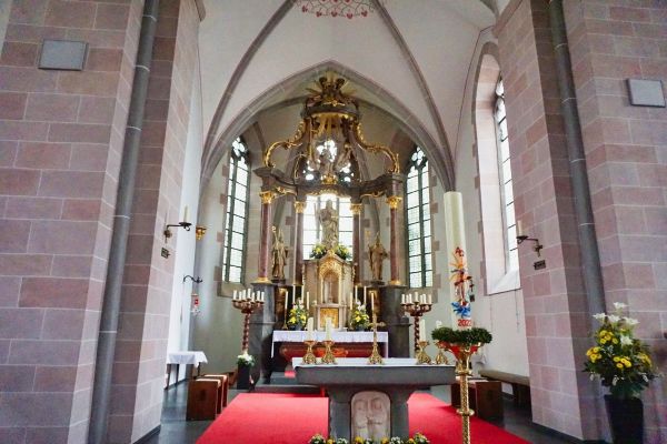 Altar Pfarrkirche St. Johannes Baptist Delbrück