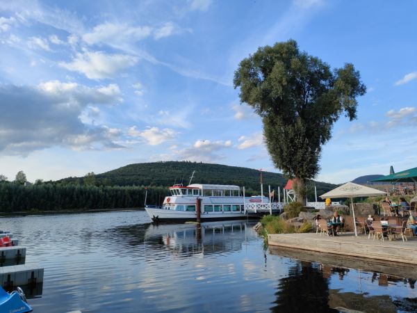 Anleger Fahrgastschiff Schiedersee Schieder-Schwalenberg