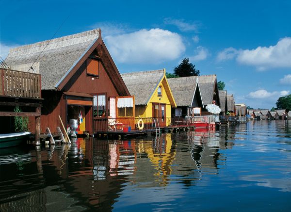 Bootshäuser Mirower See