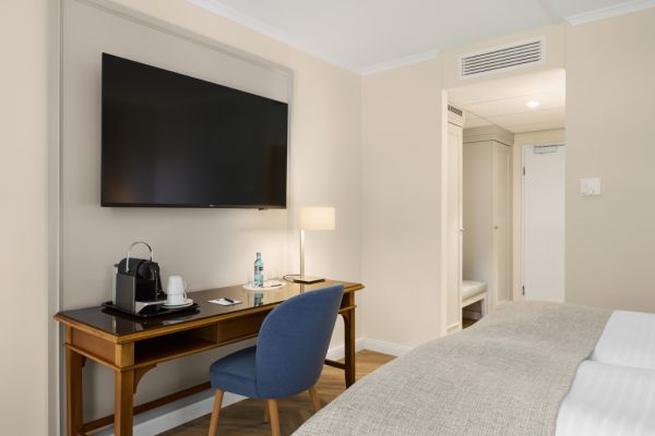 Deluxe Zimmer im Parkhotel, Meißen.
