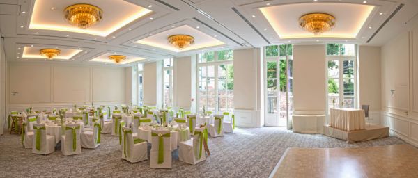 Meistersaal im Parkhotel Meißen.

