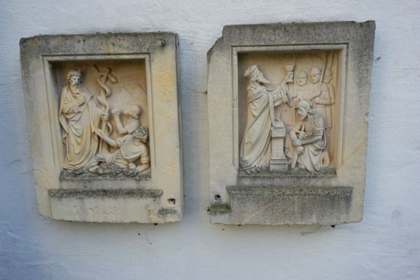 Reliefs Kreuzkirche Oelde Stromberg