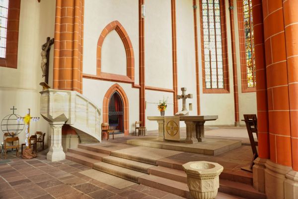 Kanzel Stadtkirche St. Marien Homberg Efze