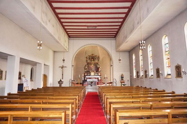 Kirchenschiff Kirche Mariä Heimsuchung Brilon Hoppecke