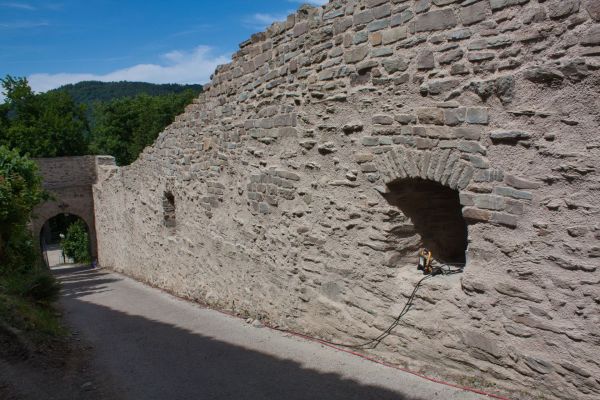Mauer Burg Nassau