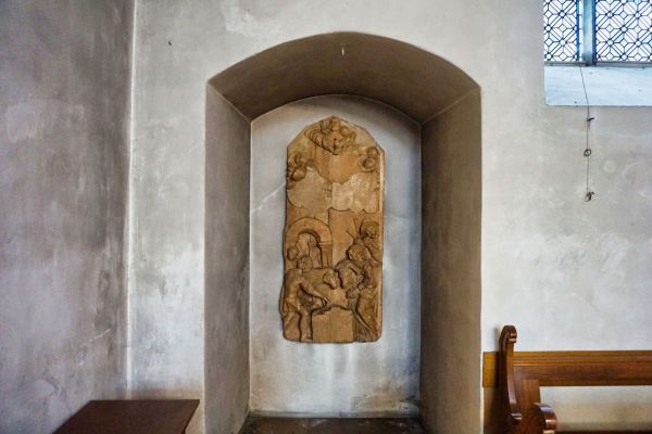 Relief Hochaltar Probsteikirche Brilon