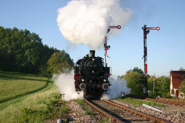 Sauschwänzlebahn in Fahrt