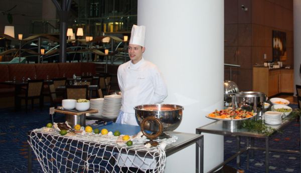 Sonntags-Brunch Hilton Hotel Frankfurt