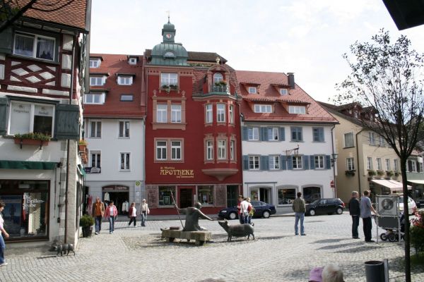 Antoniusbrunnen, Martinsapotheke, Wangen