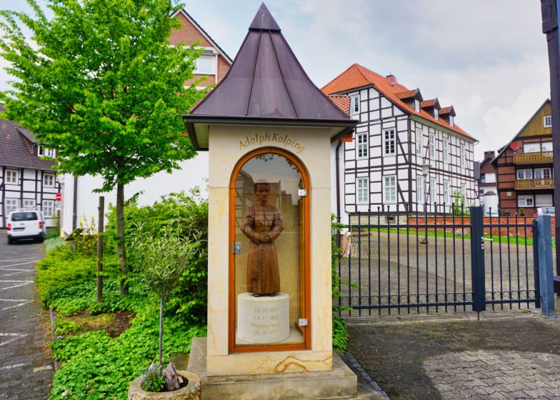 Adolph Kolping Denkmal, Delbrück