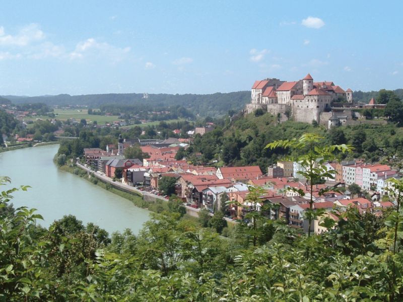 Burganlage, Burghausen Burganlage, Burghausen