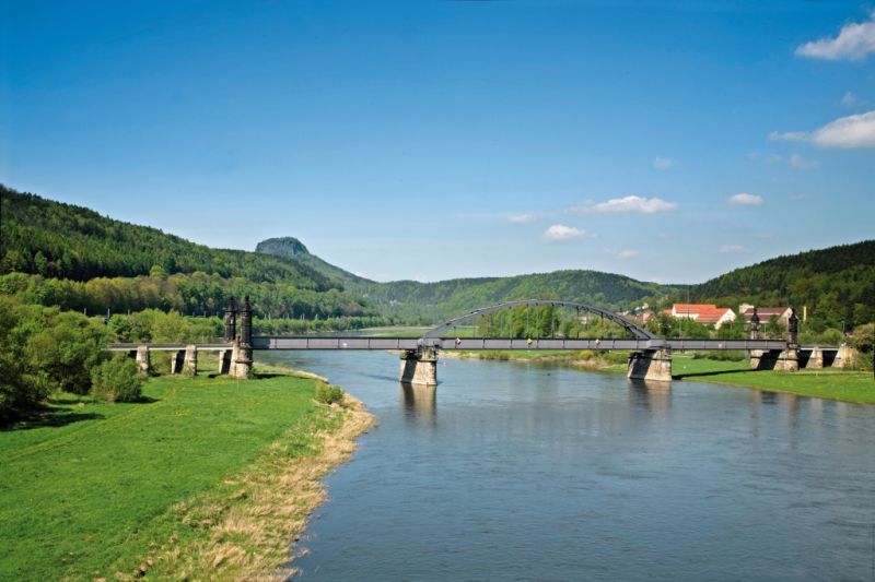 Carolabrücke, Bad Schandau