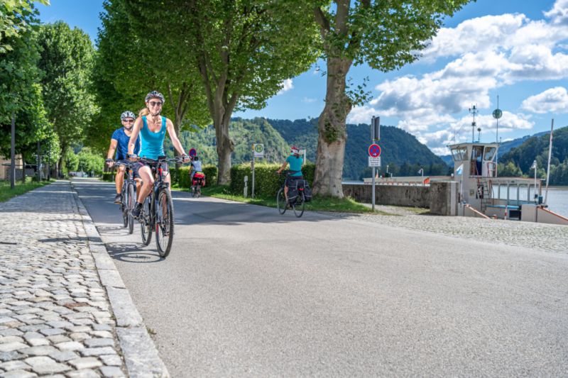Donau-Moldau-Radweg, Obernzell Donau-Moldau-Radweg, Obernzell