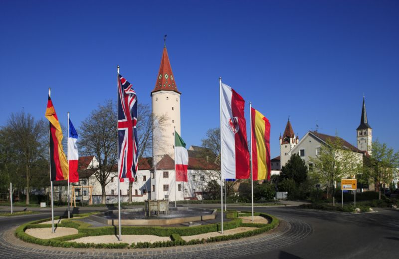 Europabrunnen, Mindelheim