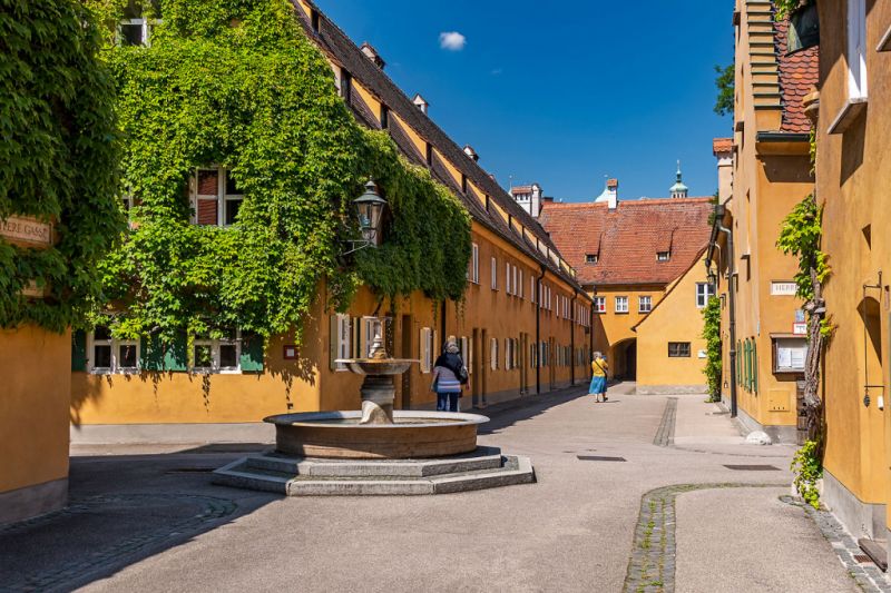 Fuggerei, Augsburg Fuggerei, Augsburg