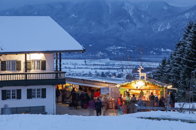 Christkindlmarkt Freilichtmuseum Glentleiten, Großweil