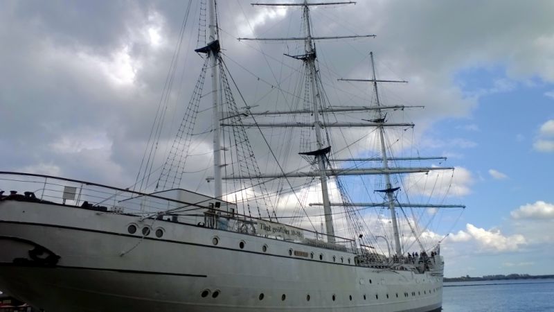 Segelschiff Gorch Fock I, Stralsund