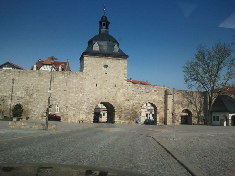 Stadtmauer und Frauentore, Mühlhausen Stadtmauer und Frauentore, Mühlhausen