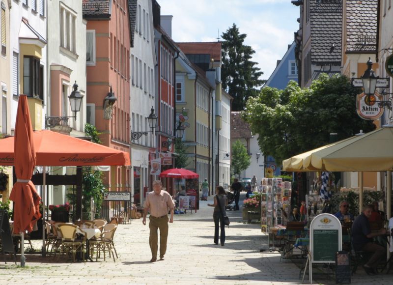 Gebäudeensemble Kornstraße, Mindelheim