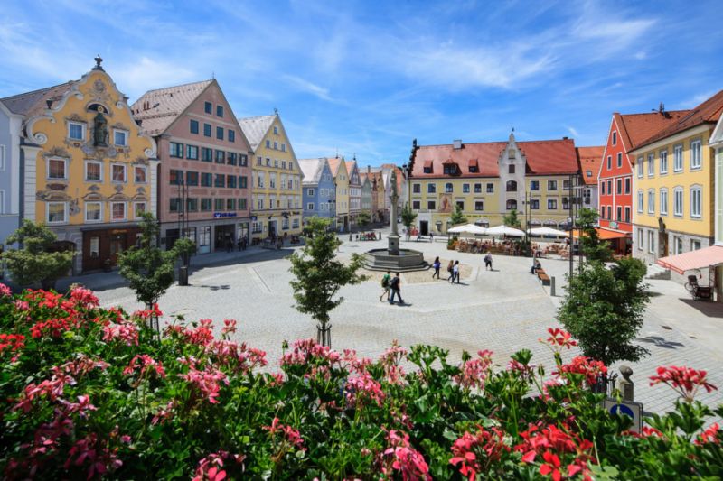 Marienplatz, Mindelheim Marienplatz, Mindelheim