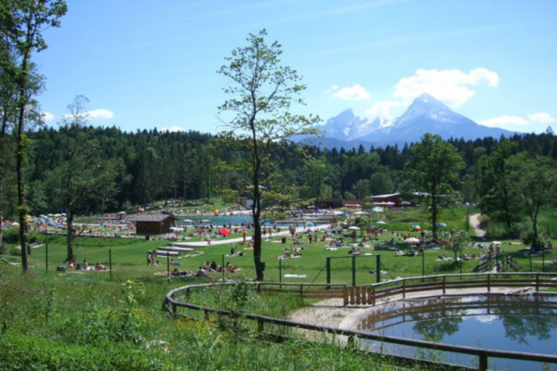 Naturbad Aschauerweiher, Bischofswiesen Naturbad Aschauerweiher, Bischofswiesen