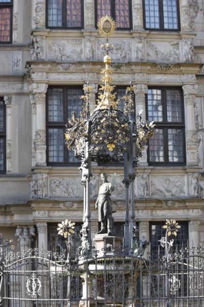 Holzmarkt mit Holzmarktbrunnen, Hannover