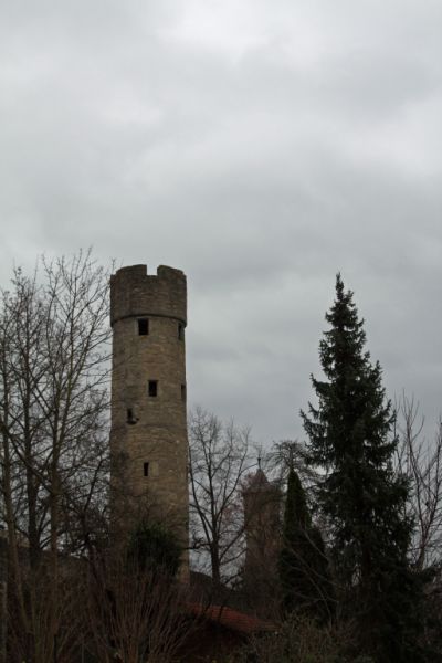 Stadtmauer mit Türmen, Bad Neustadt