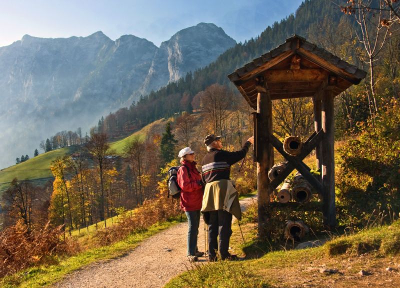 Der Soleleitungsweg - „Der Balkon Gottes“, Ramsau Der Soleleitungsweg - „Der Balkon Gottes“, Ramsau