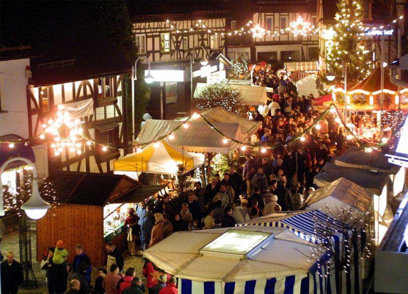 Historischer Weihnachtsmarkt, Bad Marienberg