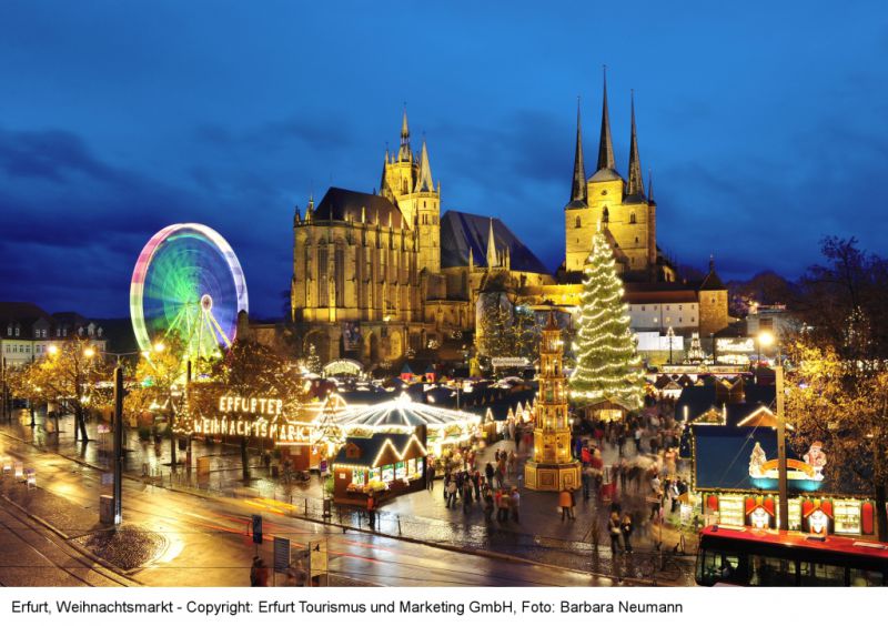 Weihnachtsmarkt in Erfurt, Erfurt Weihnachtsmarkt in Erfurt, Erfurt